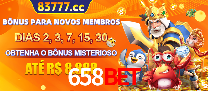 Anúncio dos benefícios para Membro VIP Sênior na plataforma 658BET, incluindo bônus promocionais, semanais e mensais, ilustrado com o personagem Fortune Tiger.